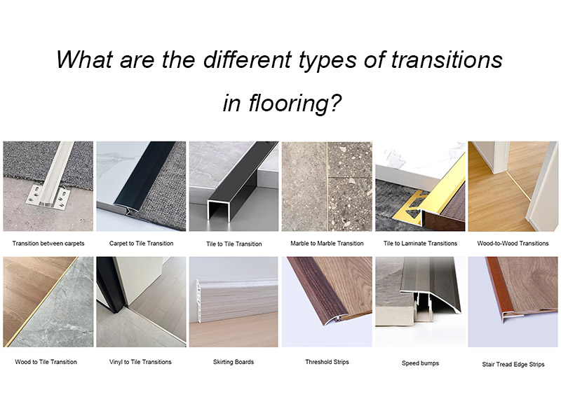 การเปลี่ยนแปลงประเภทต่าง ๆ ในพื้นมีอะไรบ้าง?