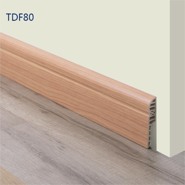 PVC Profile Modern Skirting Baseboard