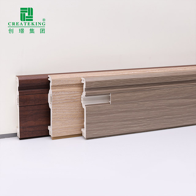 กระดานข้างก้นซ่อนเล็บ WPC ขนาด 75 * 14 มม