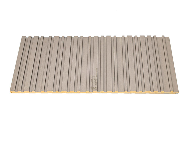 แผ่นผนังร่องทึบ PVC ป้องกันโรคราน้ำค้าง 165 * 7.8 มม