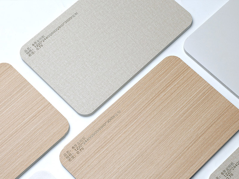 แผ่นผนังผ้าเลียนแบบ