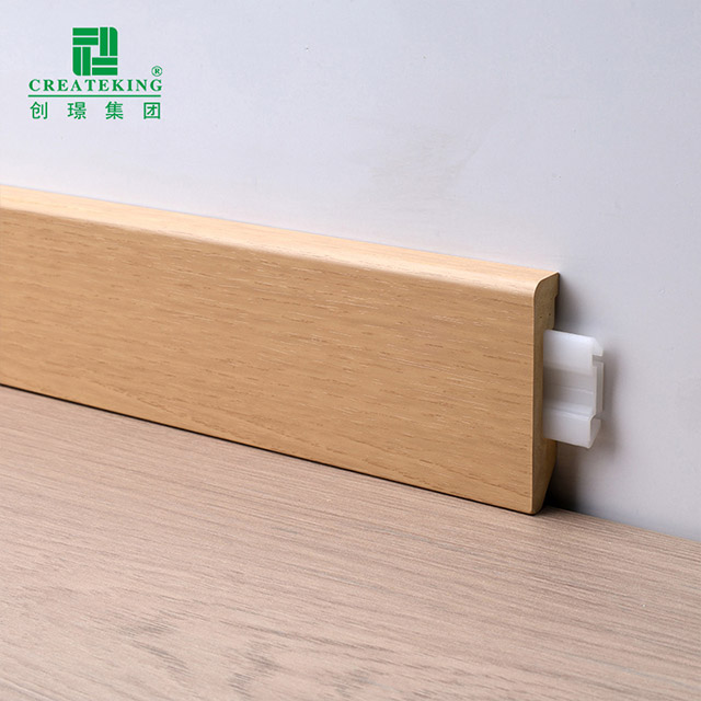 กระดานรอบพีวีซีแข็ง 60*12 มม