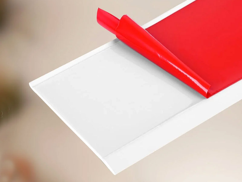 กระดานข้างก้นพร้อมแผ่นรองหลังแบบมีกาวในตัว