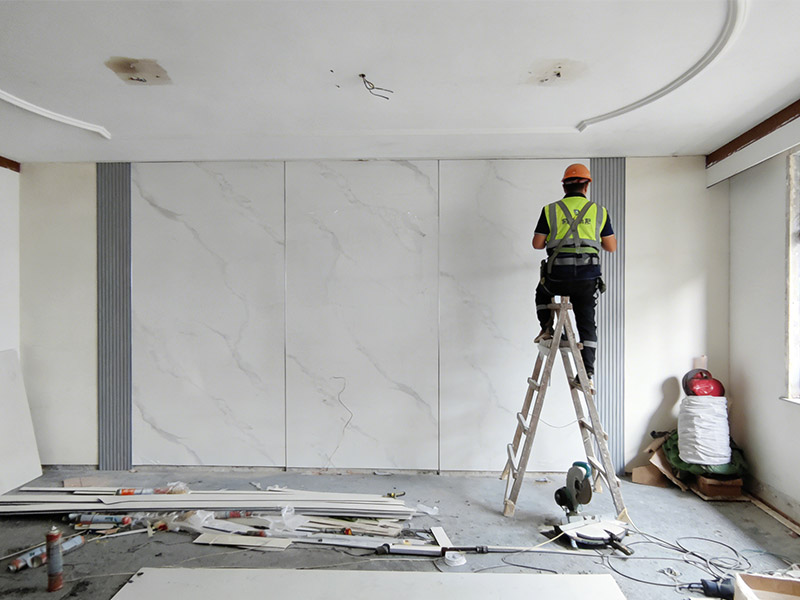 วิธีการติดตั้งแผ่นผนังคาร์บอนคริสตัล