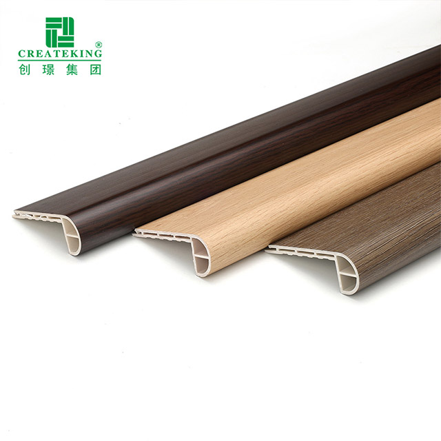 แถบจมูกบันได SPC ขนาด 75*25 มม