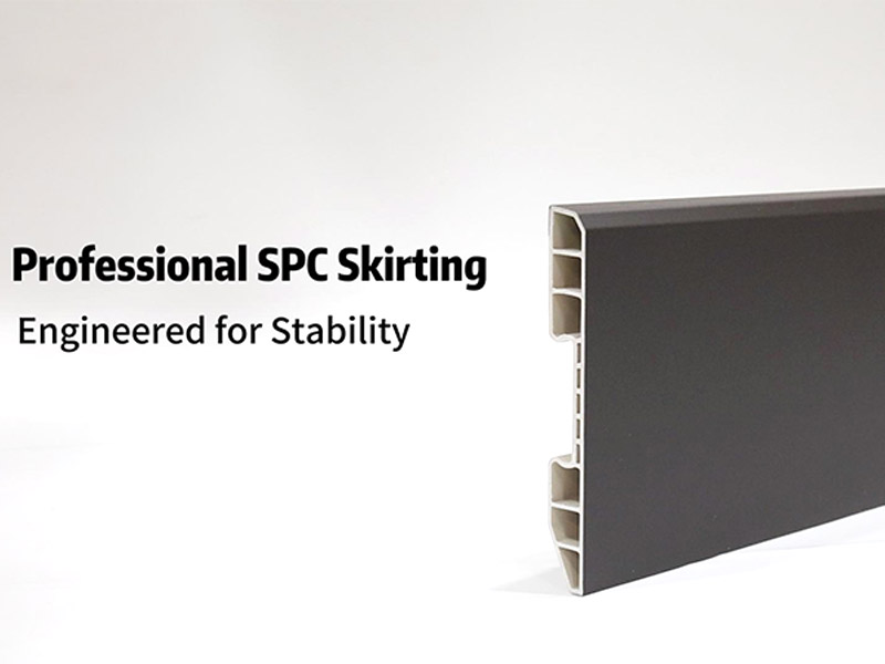 กระดานข้างก้น SPC ขนาด 120*15.5 มม
