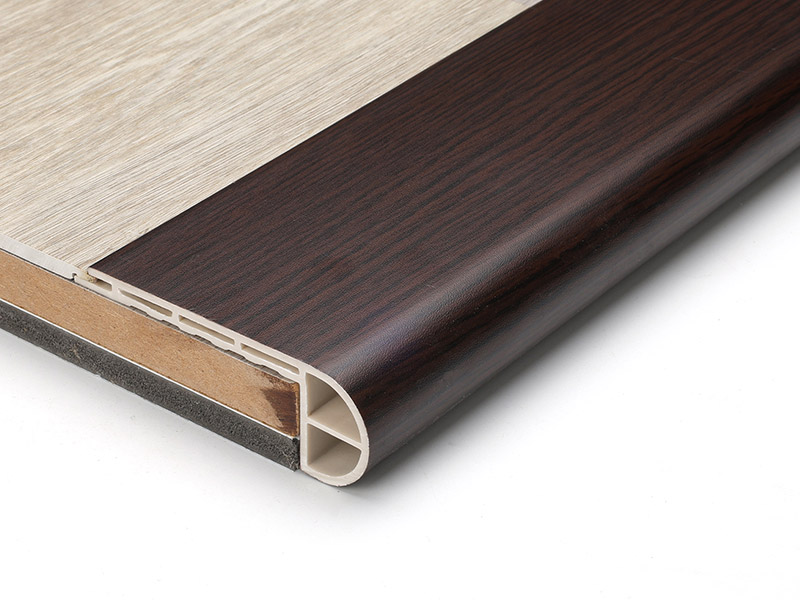 แถบจมูกบันได SPC ขนาด 75*25 มม