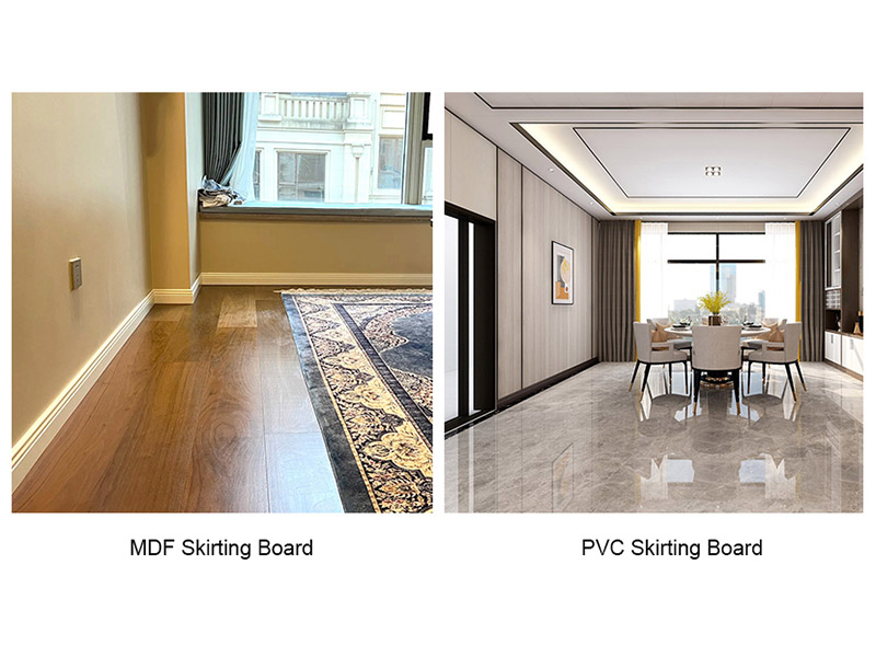 MDF Skirting ดีกว่า PVC หรือไม่?