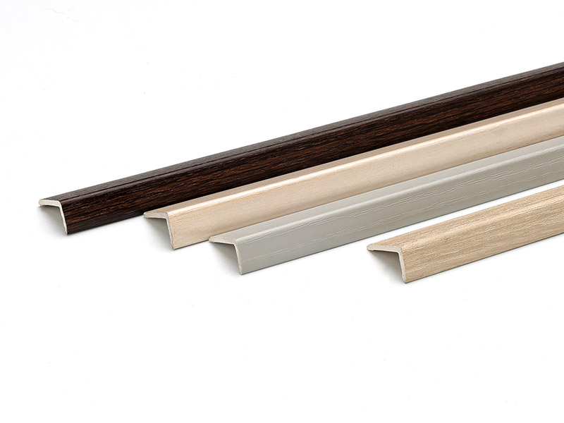 แถบขอบพื้นลามิเนตรูปตัว L PVC ขนาด 20 * 10 มม