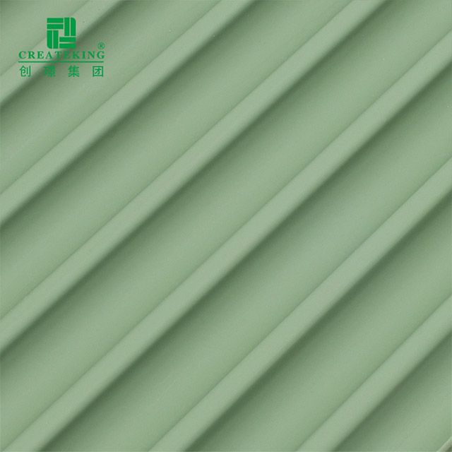 แผงผนังโค้งด้านใน PVC ขนาด 178 * 14.3 มม 