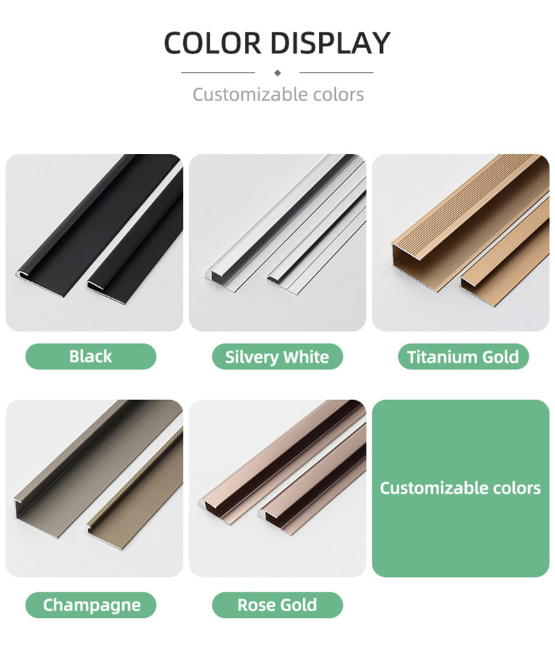 แผ่นปิดขอบสี่เหลี่ยมพื้นไม้ลามิเนต