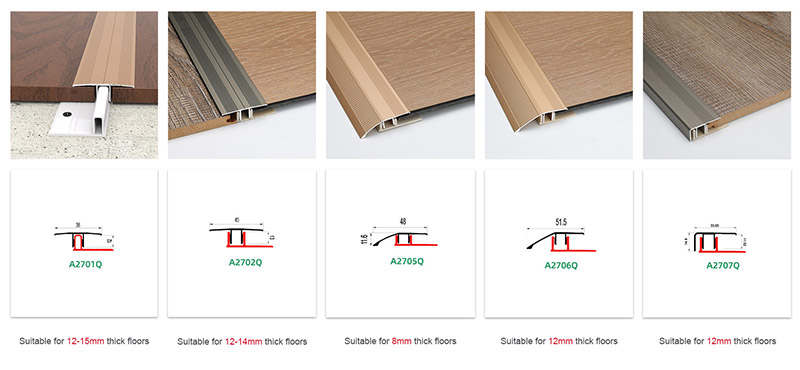 ตัวลดพื้นอลูมิเนียมอัลลอยด์