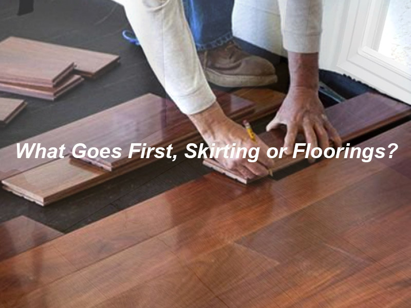 เกิดอะไรขึ้นก่อนรอบหรือพื้น?