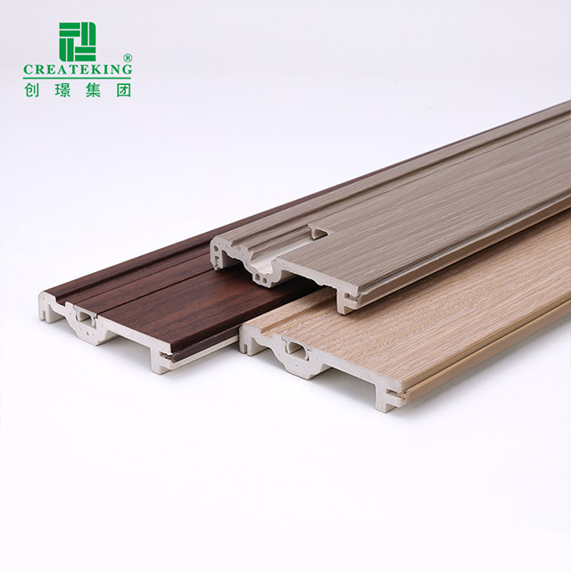 กระดานข้างก้นซ่อนเล็บ WPC ขนาด 75 * 14 มม