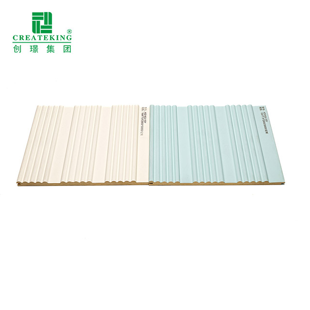 แผงผนังร่องทึบโค้ง 164 * 7.8 มม