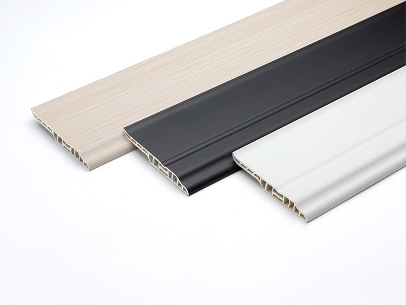 กระดานบัวลิ้นแกะ PVC 95*15.5 มม