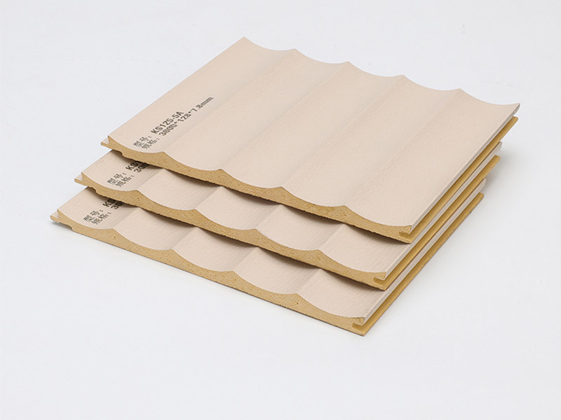 แผ่นผนังร่องเว้า 128 * 7.8 มม