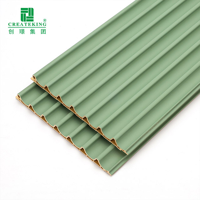 แผงผนังโค้งด้านใน PVC ขนาด 178 * 14.3 มม 