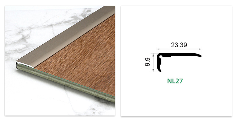 แถบขอบพื้นอลูมิเนียมรูปตัว L