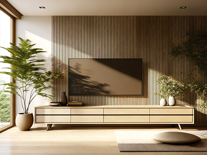 แผงผนังไม้เนื้อแข็งคืออะไร？