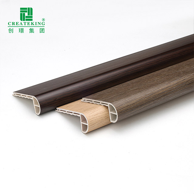 แถบจมูกบันได SPC ขนาด 75*25 มม