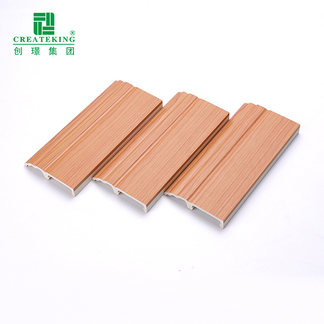 กระดานรอบ PVC แบบหนีบ 85*16 มม