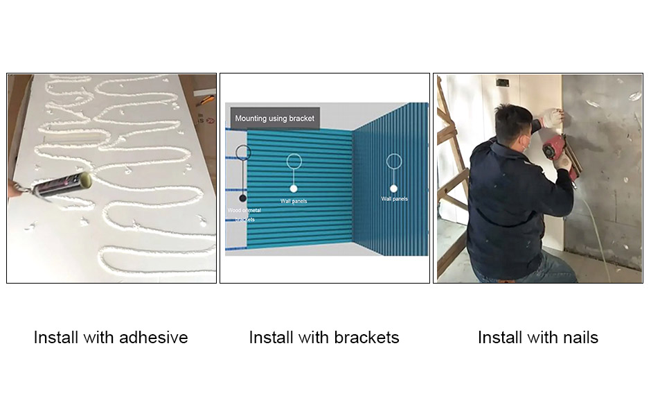 วิธีที่ดีที่สุดในการติดตั้งแผงผนังคืออะไร?