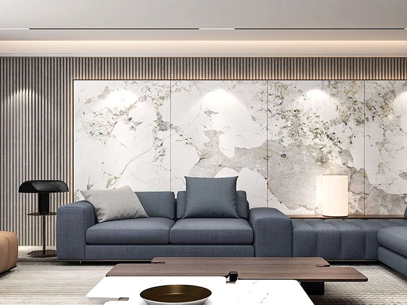 คุณจะใช้แผ่นผนังและตะแกรงเพื่อสร้างผนังพื้นหลังทีวีระดับไฮเอนด์ได้อย่างไร?