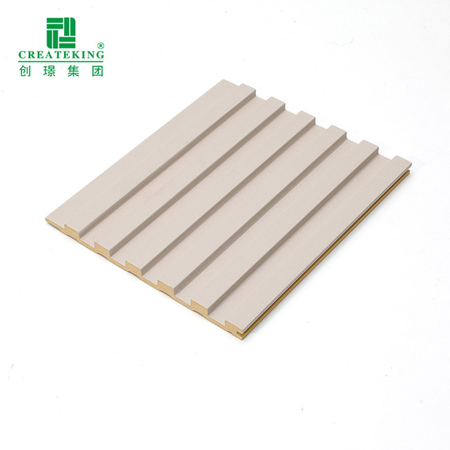 แผ่นผนังร่องทึบ PVC ขนาด 130 * 7.8 มม