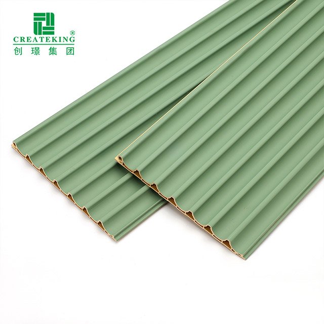 แผงผนังโค้งด้านใน PVC ขนาด 178 * 14.3 มม 