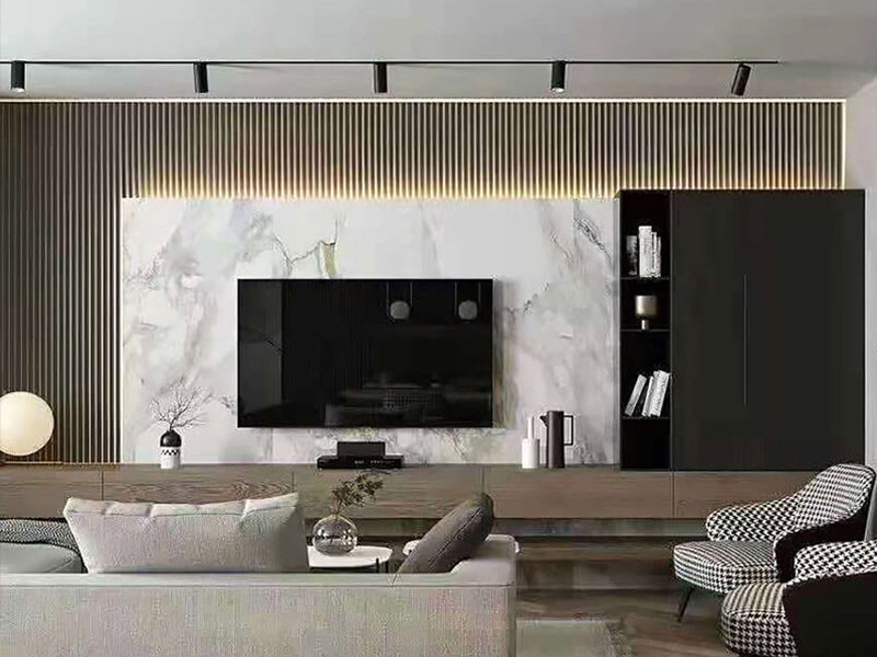 ตะแกรงไม้ระแนง WPC และแผ่นผนังพีวีซี