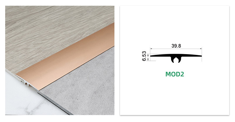 แถบเปลี่ยนพื้นสากลอลูมิเนียมอัลลอยด์