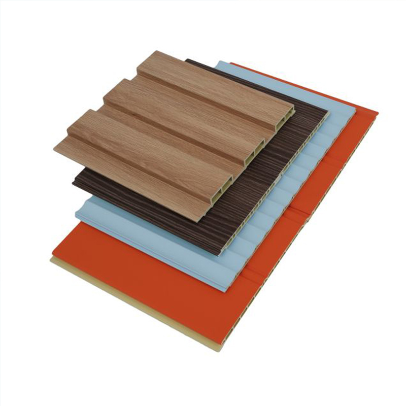 แผ่นผนัง WPC นูน