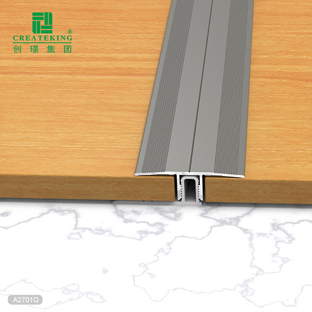 โปรไฟล์การเปลี่ยนพื้นอะลูมิเนียมแบบสกรูออน 12x38 มม