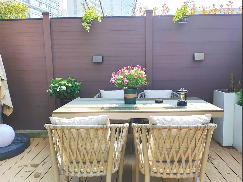 แผง WPC กลางแจ้ง