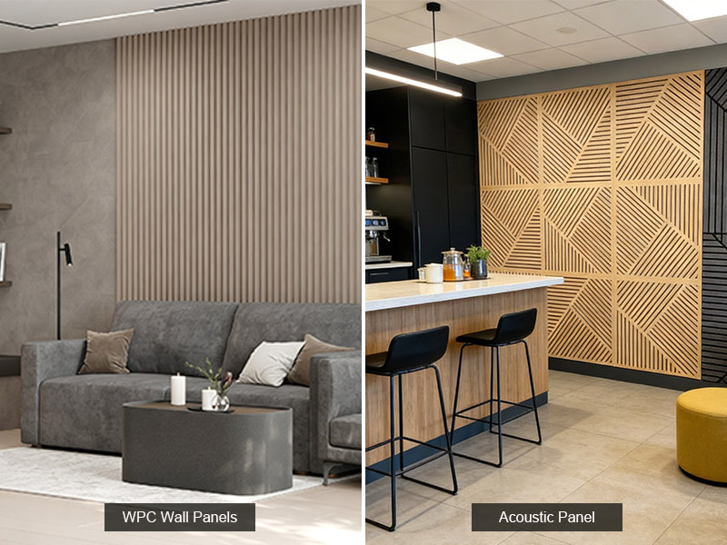 ความแตกต่างระหว่างแผง WPC และแผงอะคูสติกคืออะไร?
