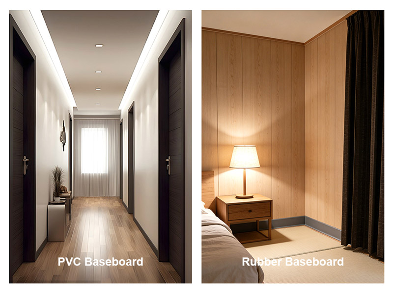 คุณควรเลือกระหว่างกระดานข้างก้นยางและกระดานข้างก้นพีวีซีอย่างไร