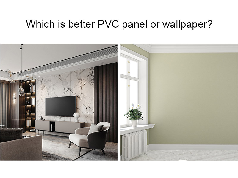 แผง PVC หรือวอลล์เปเปอร์ใดดีกว่ากัน?