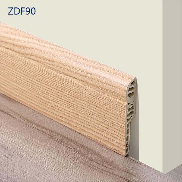 PVC Profile Modern Skirting Baseboard