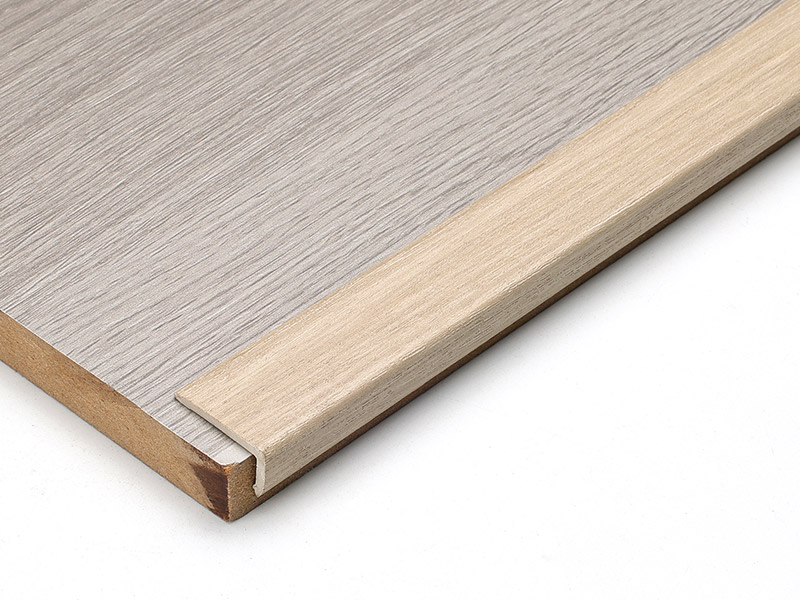 แถบขอบพื้นลามิเนตรูปตัว L PVC ขนาด 20 * 10 มม