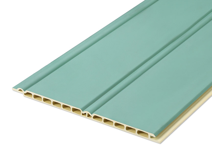 บอร์ดผนัง WPC แบบกลวง 195 * 9 มม