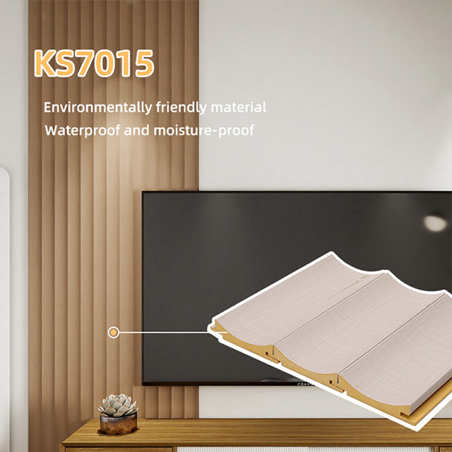 แผงผนังโค้งด้านในขนาด 70 * 15 มม