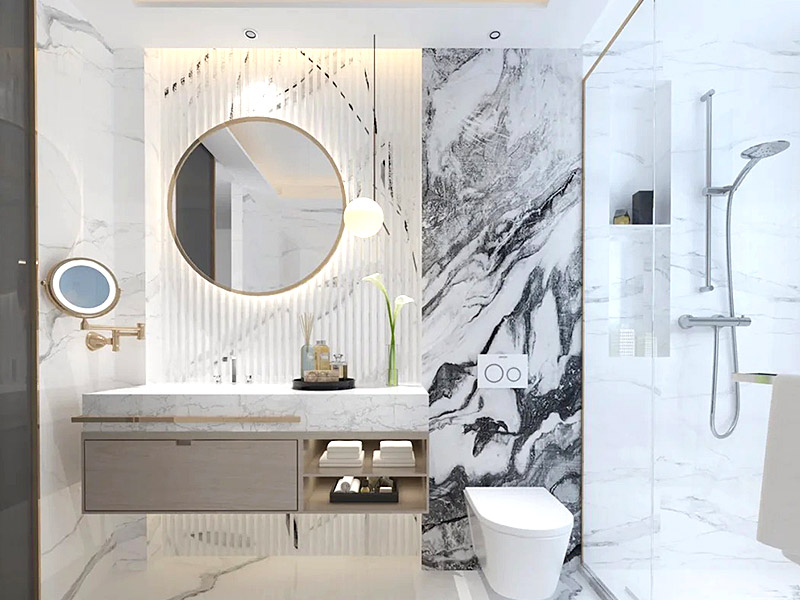 แผงผนัง PVC ดีสำหรับห้องน้ำหรือไม่?