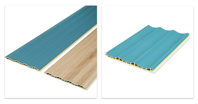 แผ่นผนังกลวงรูปคลื่น