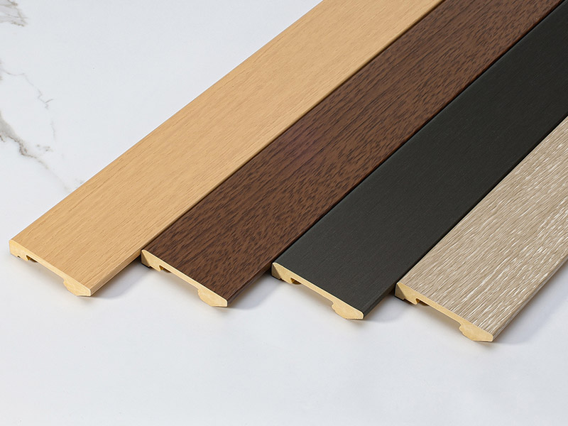 กระดานรอบพีวีซีแข็ง 60*12 มม