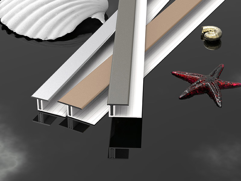 เครือเถาพื้นอลูมิเนียมอัลลอยด์รูปตัว T