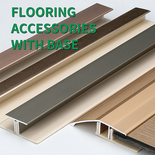 โปรไฟล์ปลายโลหะ 11.71x22 มม. สำหรับพื้นลามิเนต