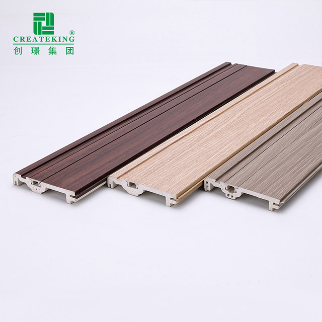 กระดานข้างก้นซ่อนเล็บ WPC ขนาด 75 * 14 มม