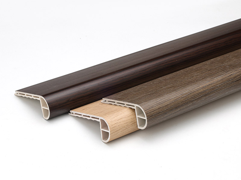 แถบจมูกบันได SPC ขนาด 75*25 มม