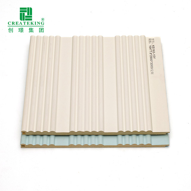 แผงผนังร่องทึบโค้ง 164 * 7.8 มม